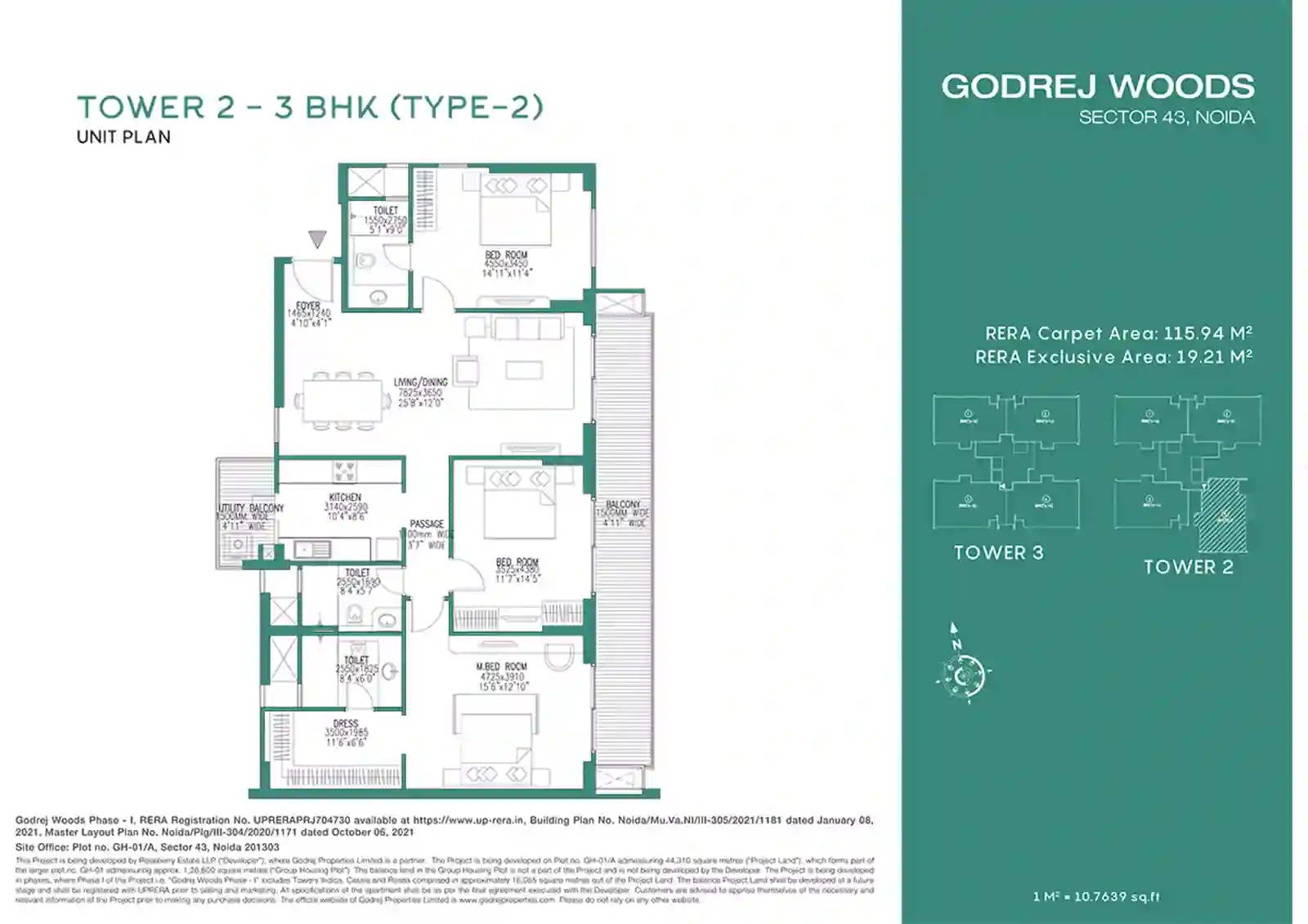 godrej-woods-noida-floor-plan