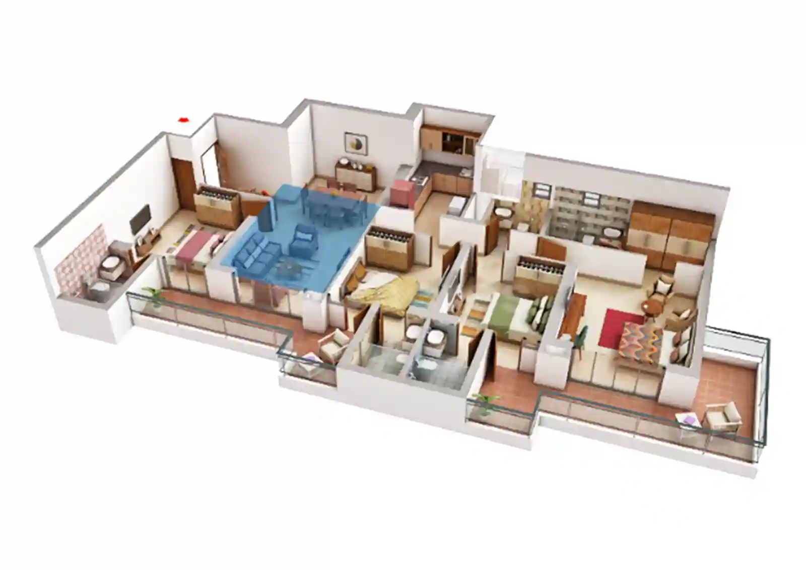 floor-plan-Godrej Zenith - godrej flats in gurgaon