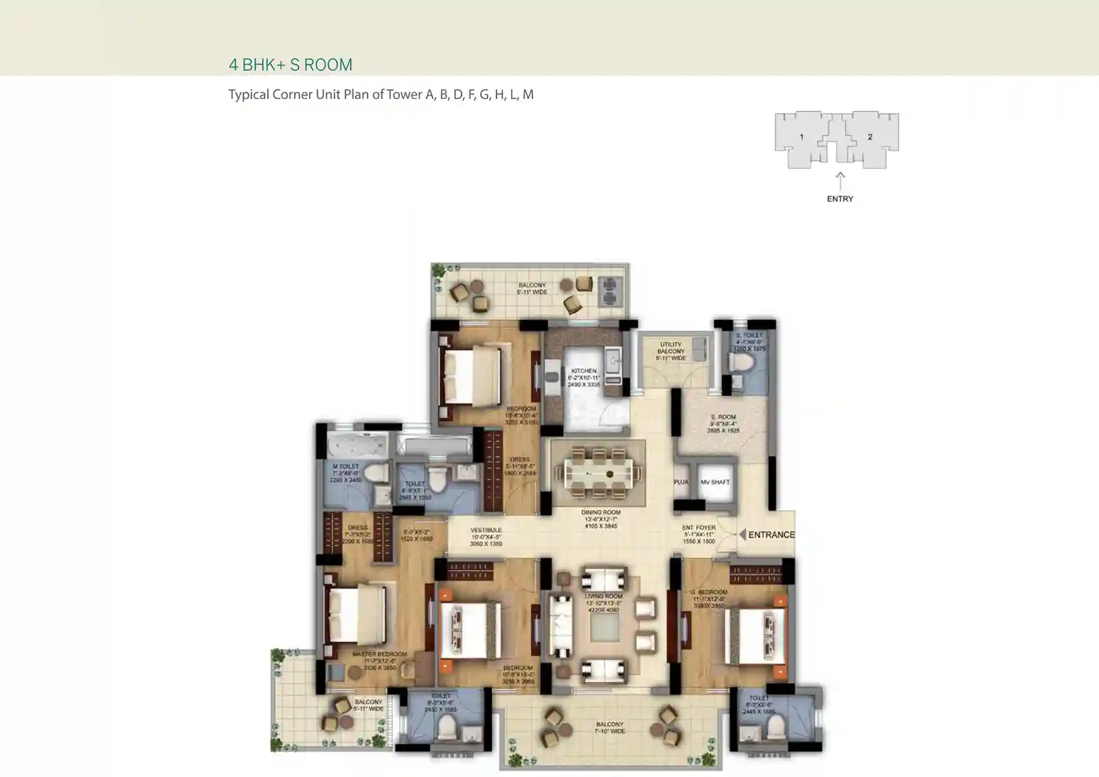 dlf-ultima-gurgaon-floor-plan