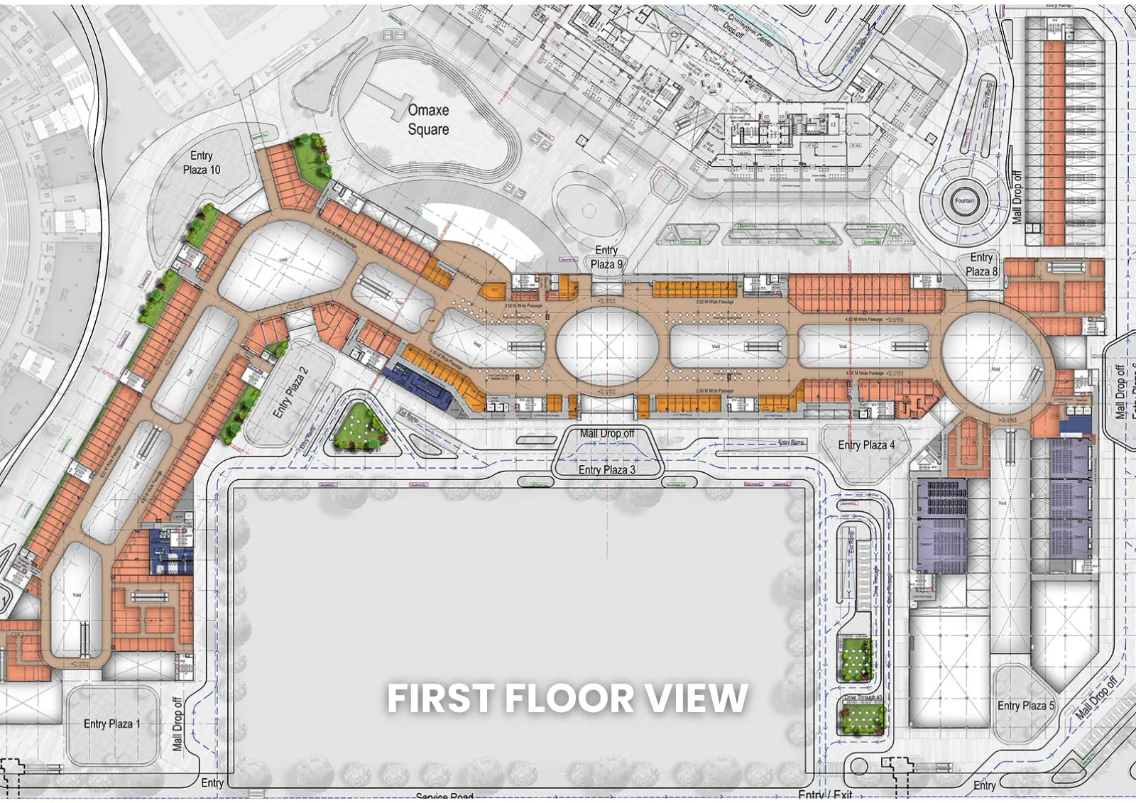 floor-plan-Omaxe State - Commercial Property in Delhi