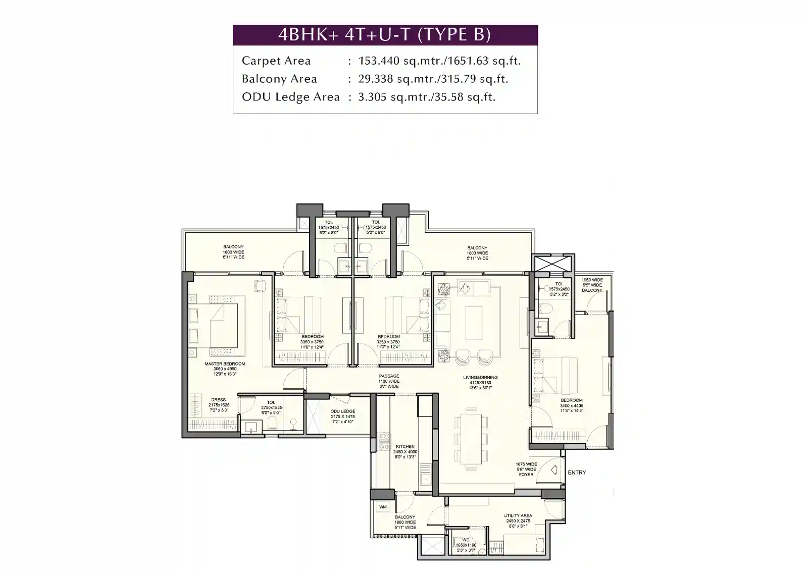 emaar-urban-ascent-gurgaon-floor-plan