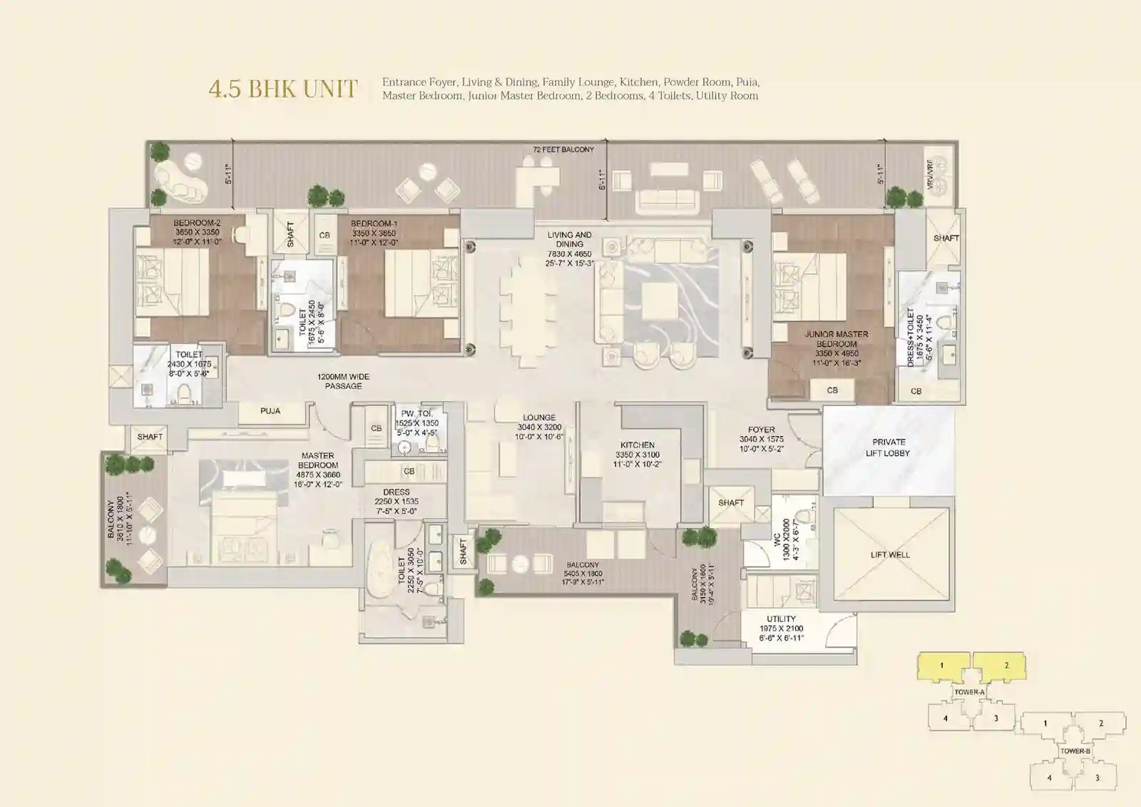 signature-global-twin-tower-dxp-floor-plan