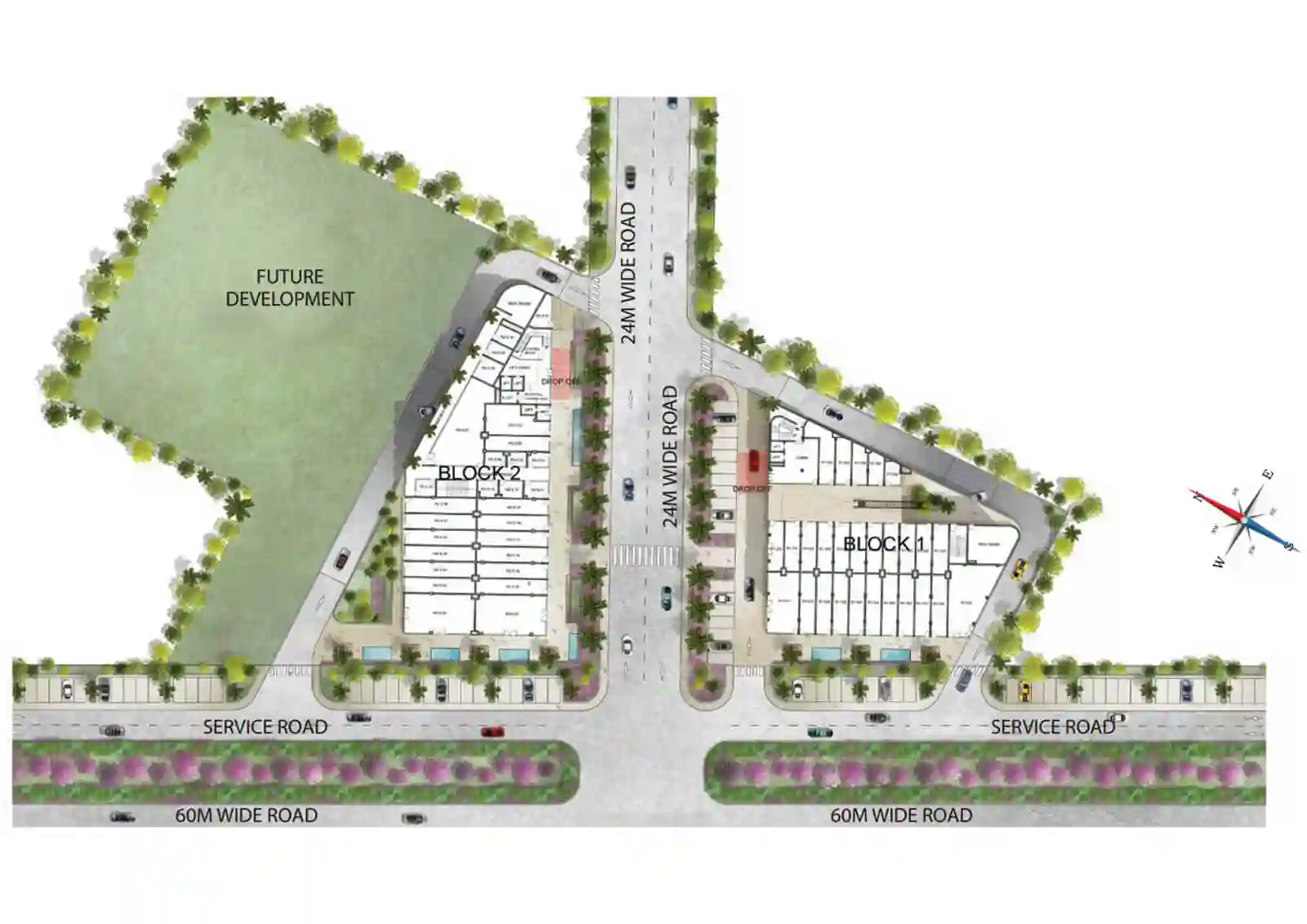 m3m-tee-point-site-plan