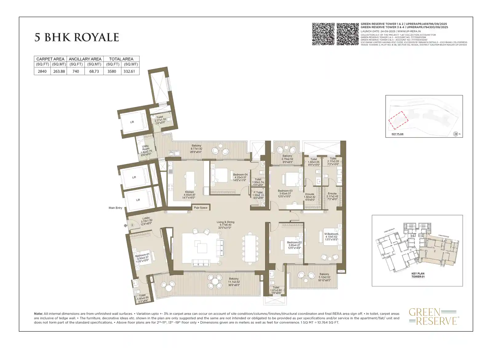 lnt-green-reserve-5bhk-floor-plan