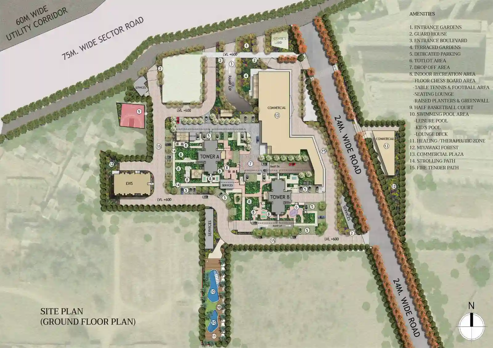signature-global-twin-tower-dxp-floor-plan