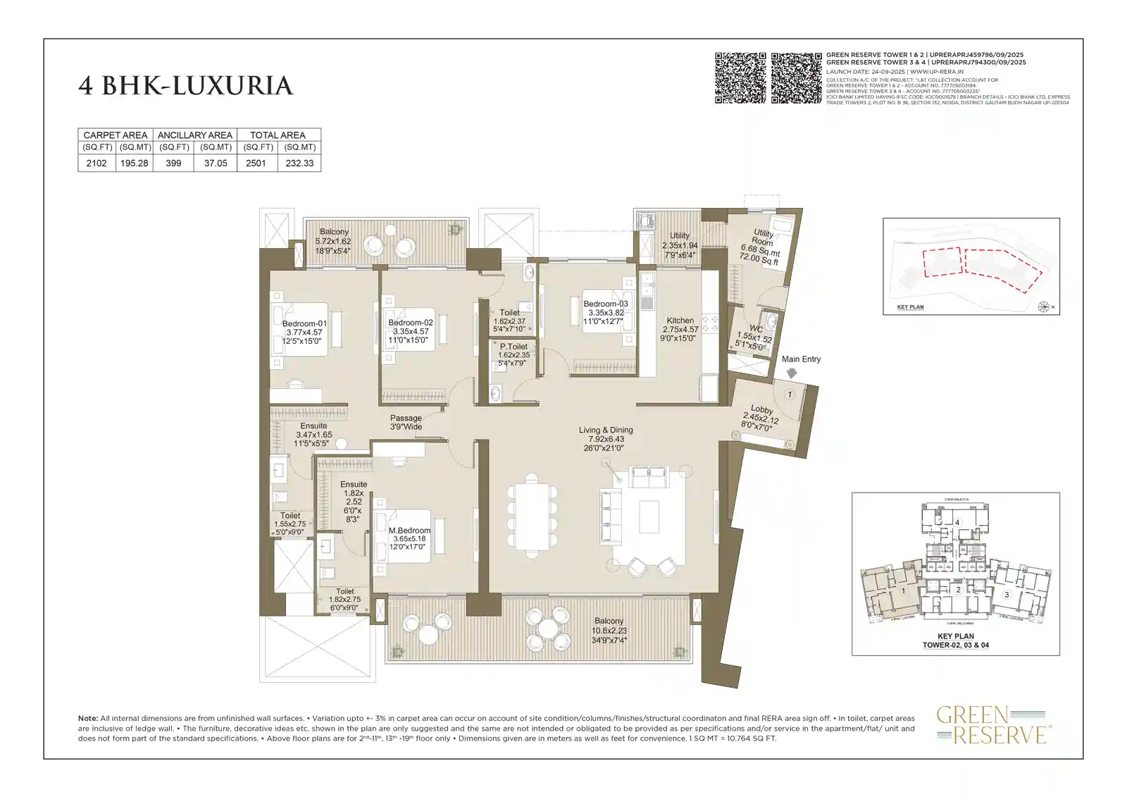 lnt-green-reserve-4bhk-floor-plan
