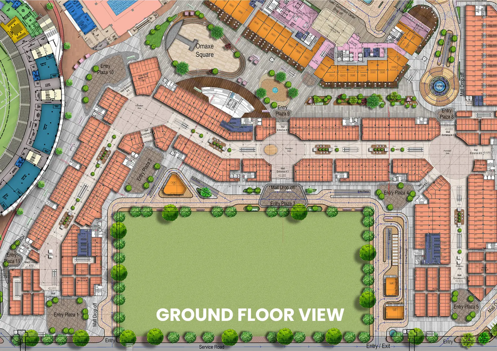 floor-plan-Omaxe State - Commercial Property in Delhi