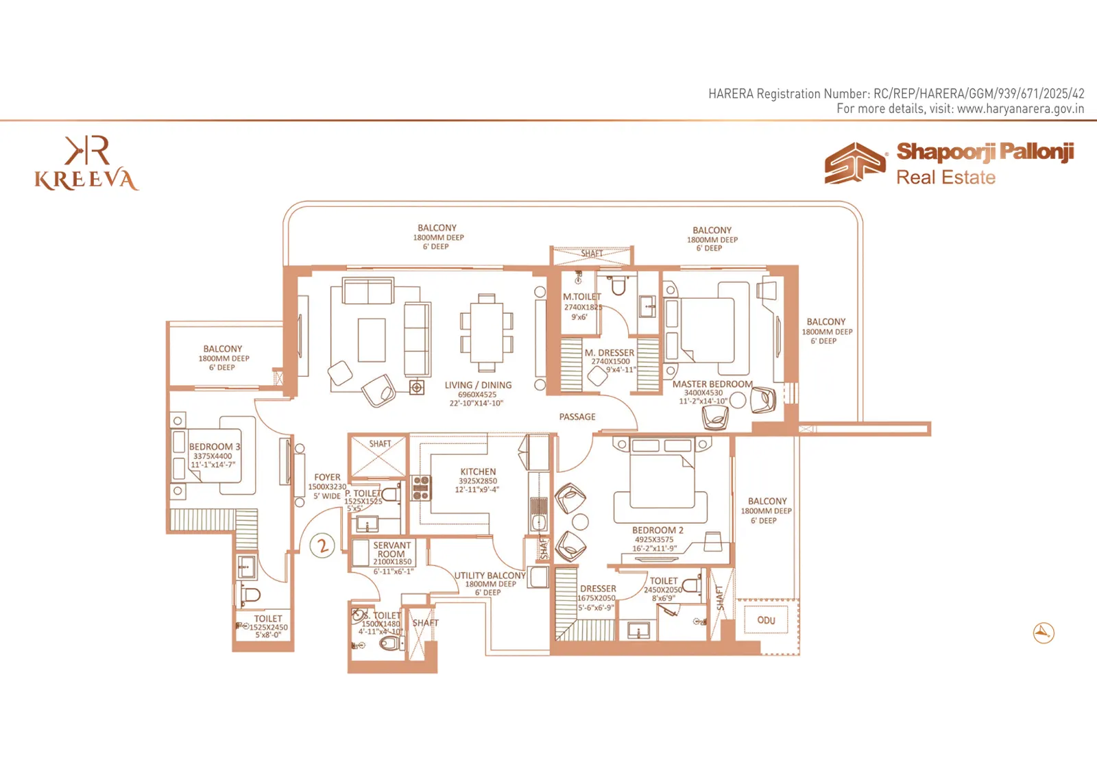 shapoorji-pallonji-the-dualis-gurgaon-floor-plan