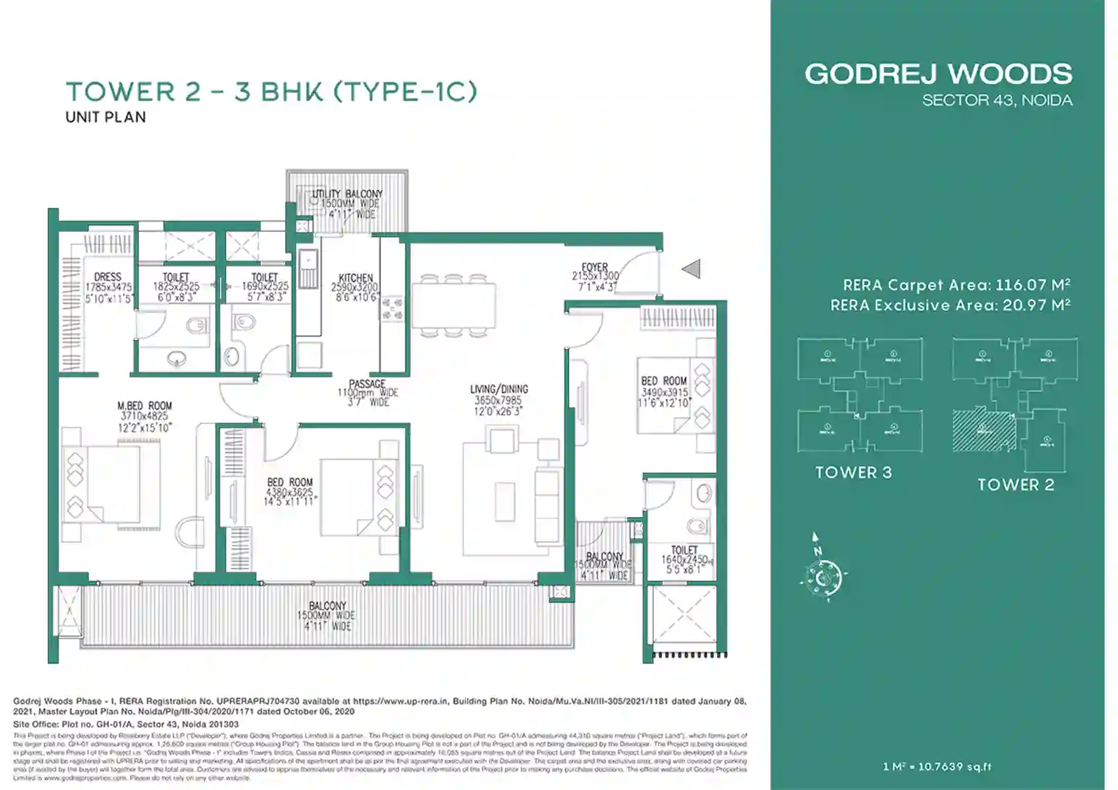 godrej-woods-noida-floor-plan