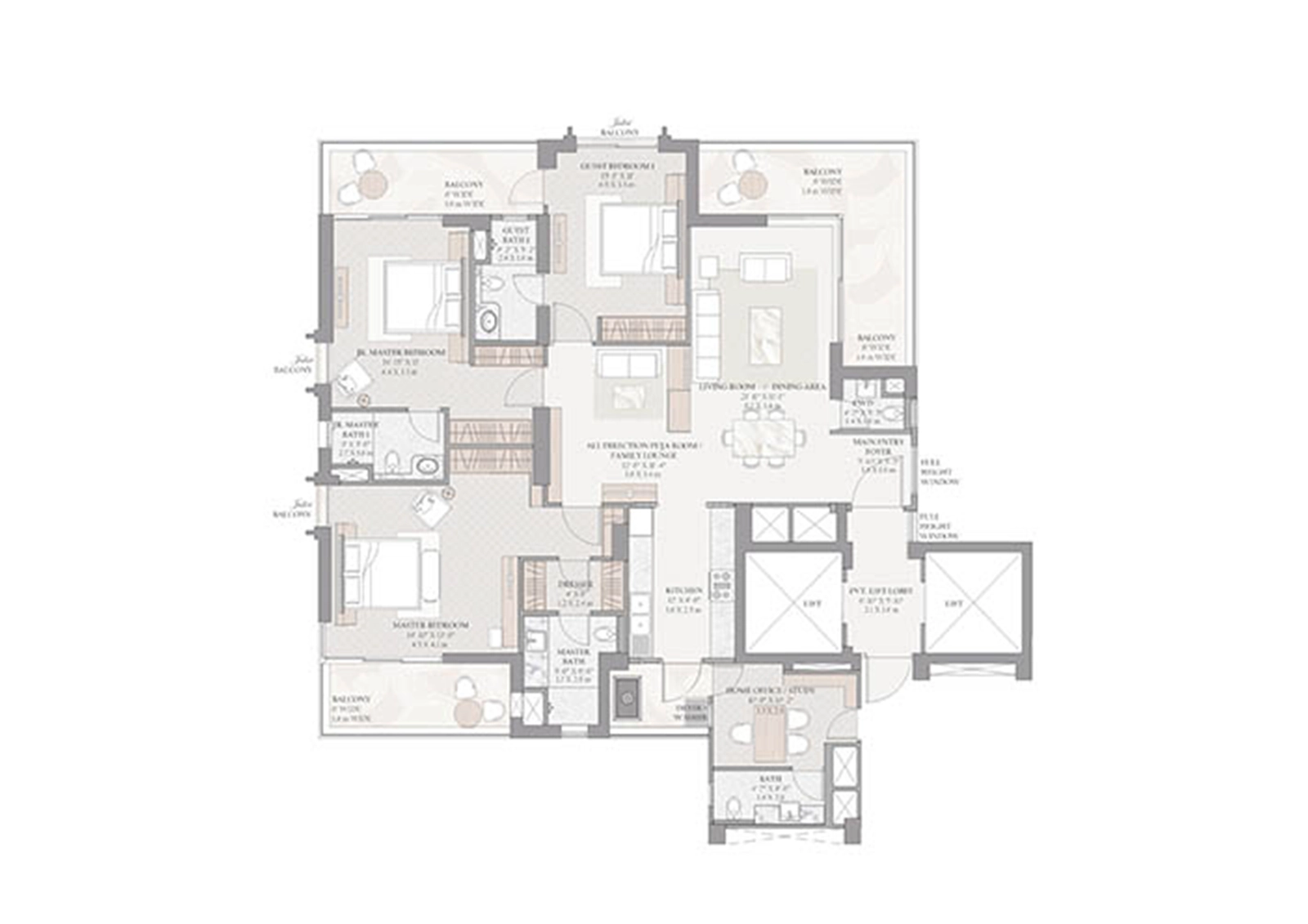 floor-plan-TARC Ishva - Premium residential property in Gurgaon