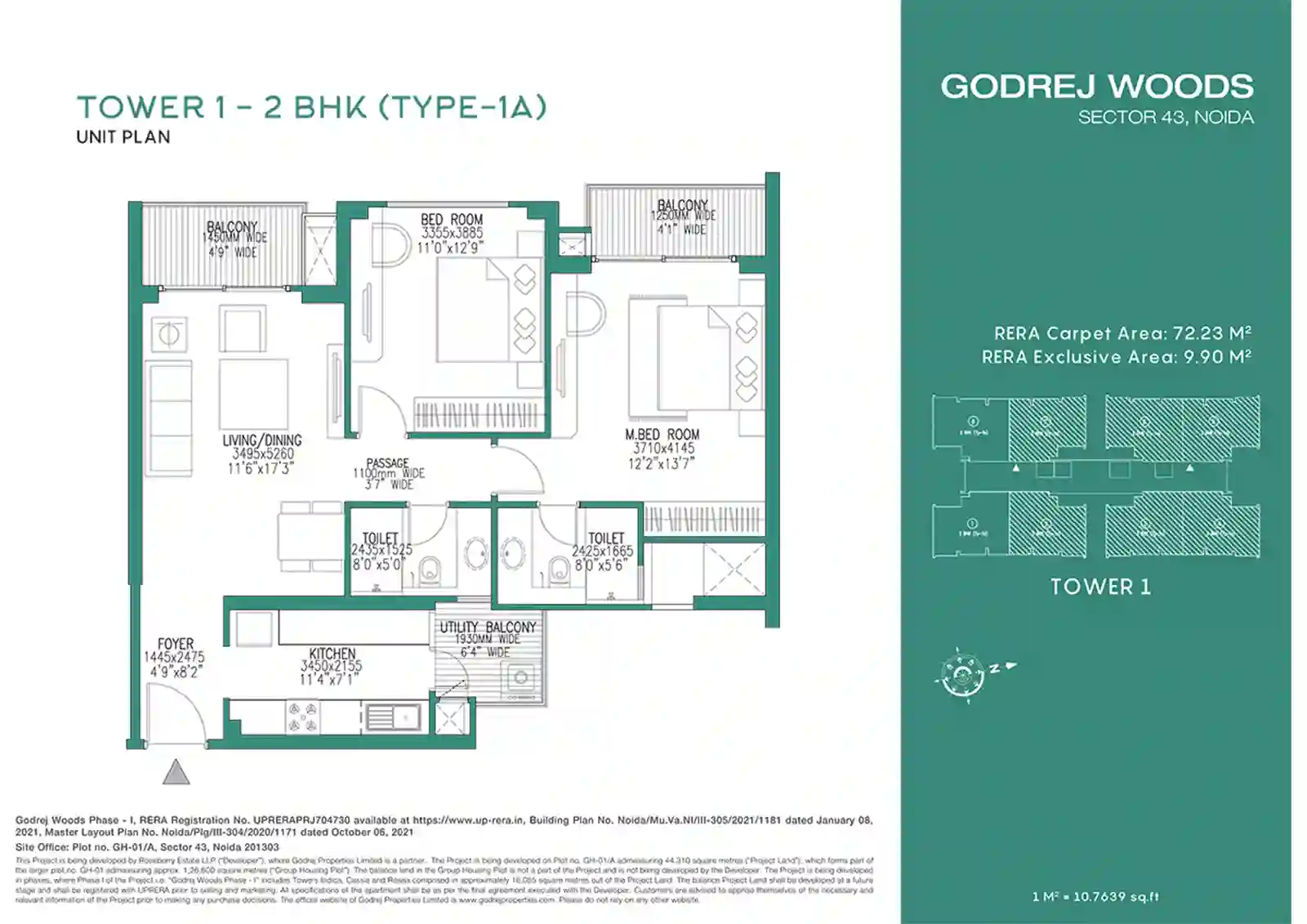 godrej-woods-noida-floor-plan