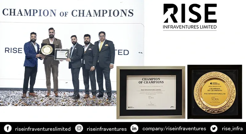 RISE Infraventures Recognised as Champions of the Champions for God...