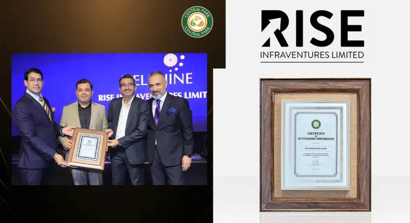 Rise Infraventures Limited Receives Outstanding Performance Award f...