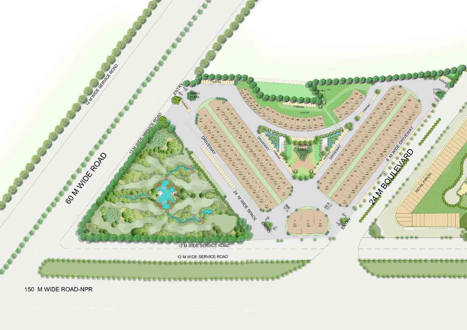 m3m-113-market-master-plan